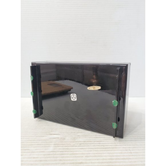 Otagiri Lacquerware Jewelry Music Box Pale black Kimiko Ikeda Victorian - Picture 6 of 10